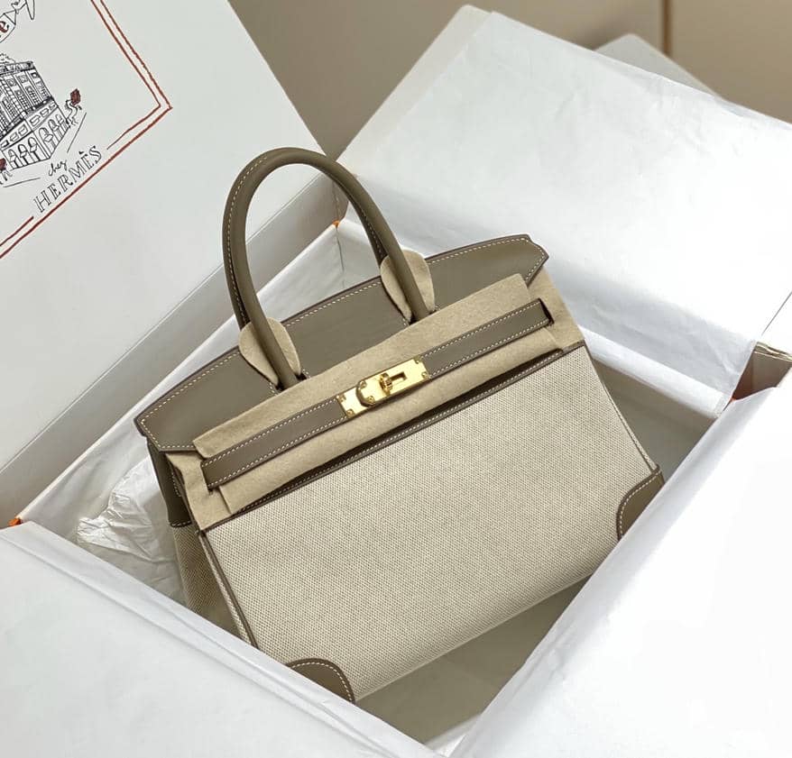 Birkin Canvas-Leather Mix-107